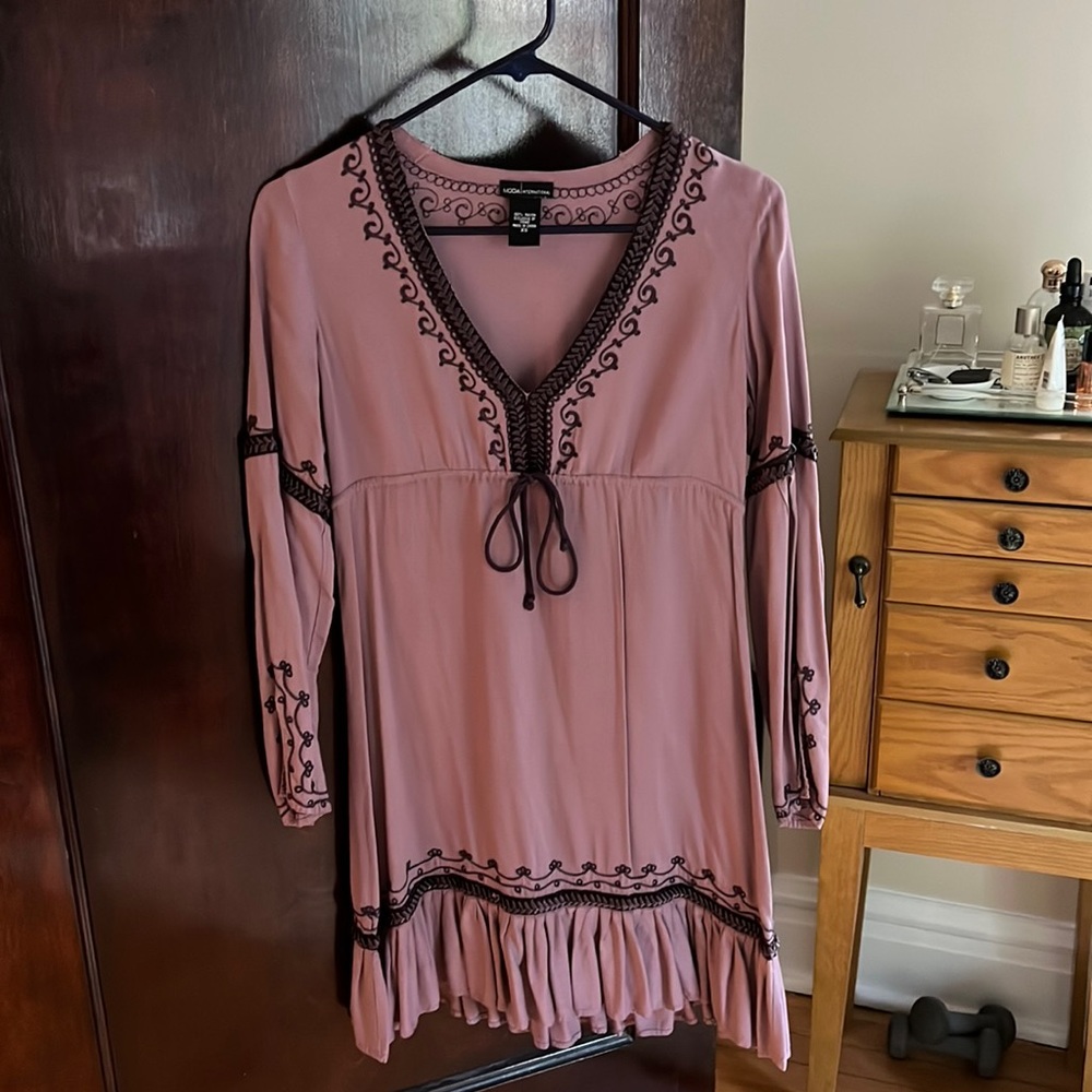 Purple Moda International Dress